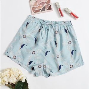 New Women’s Blue Pajama Sleep Shorts 2-Pack​